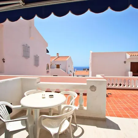 Apartment Bright &charming Studio Ocean View Los Cristianos Wifi *
